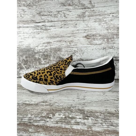 Women's Nike Court Legacy Cheetah Print Slip On Sneakers Sz 8.5 Athletic - Picture 3 of 9
